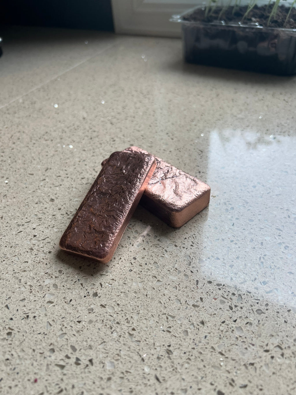 3 Kobber barer i 1 pakke