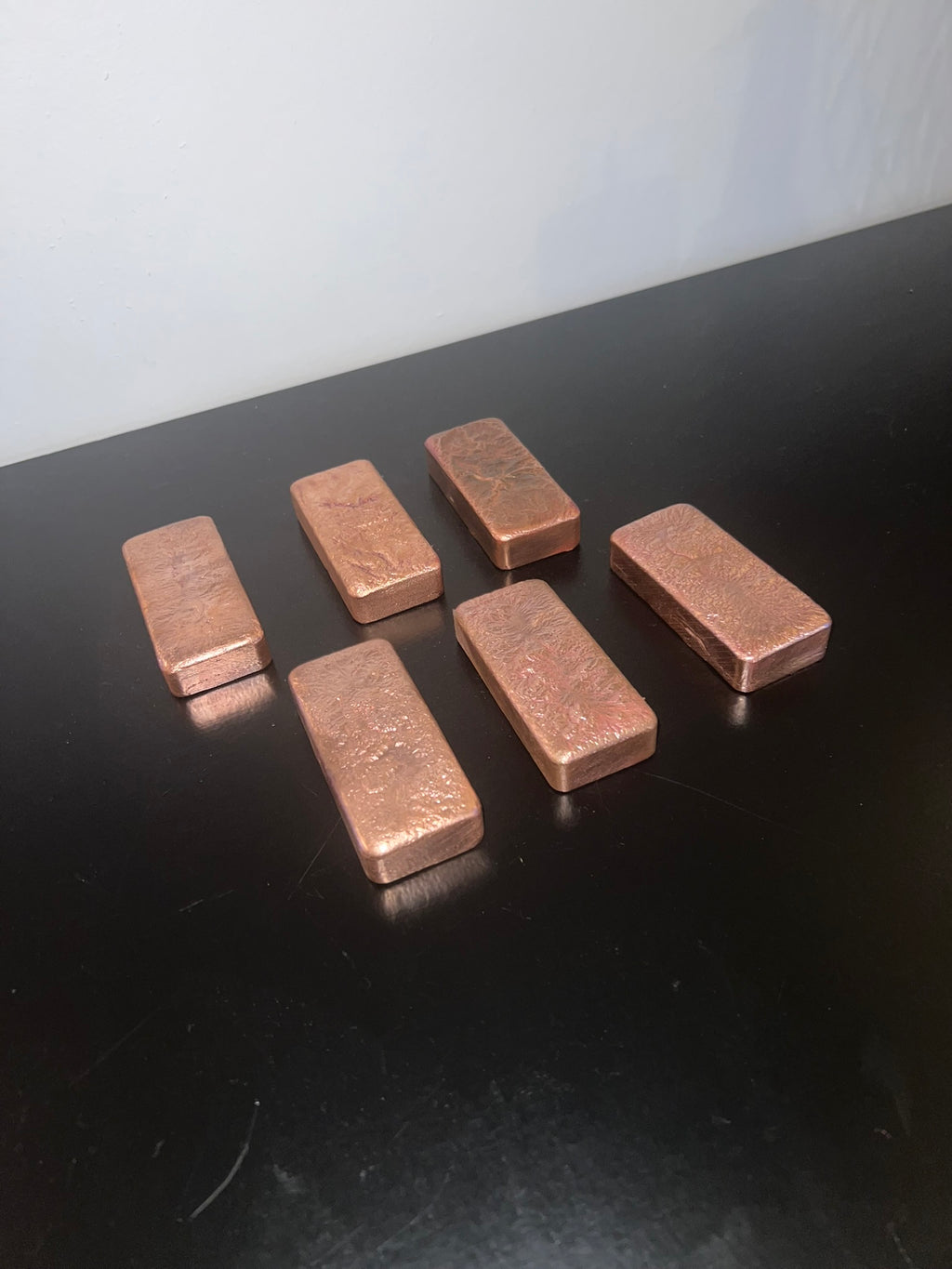 3 Kobber barer i 1 pakke